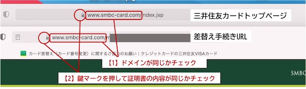 ドメイン・サーバ証明書確認